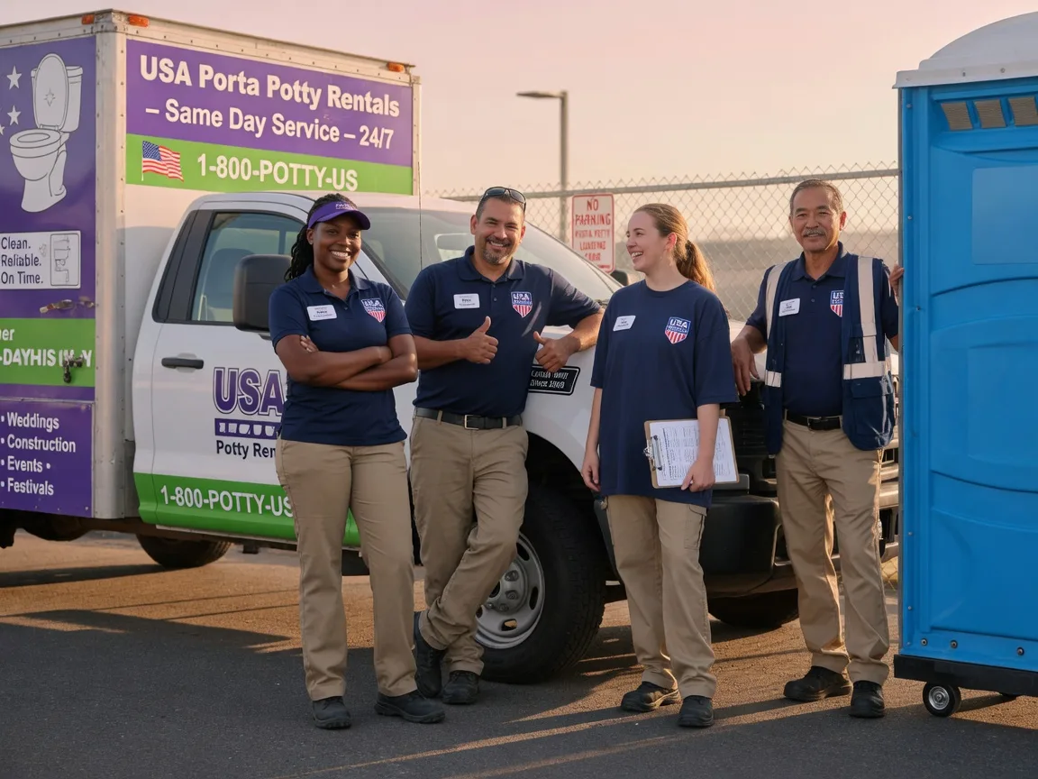 Porta Potty Rental company in Petersburg, MI