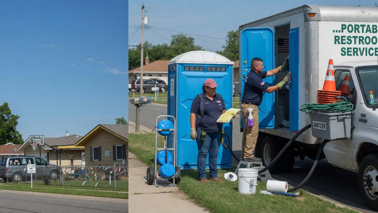 Portable Toilet Rental in Petersburg, MI near me